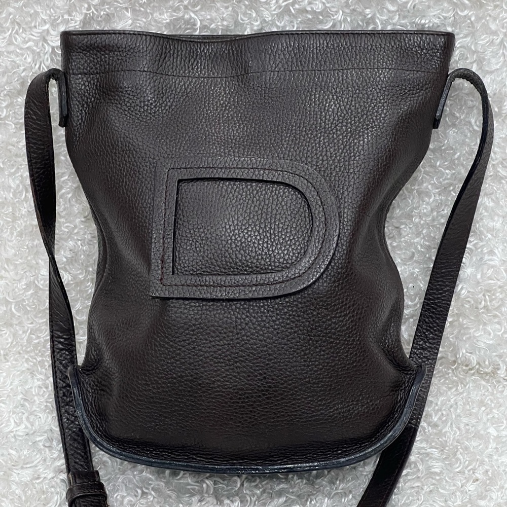 Delvaux Pin Leather Crossbody Vintage Bag
